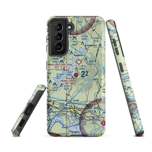 Snake Creek Wilderness Airport (OK06) VFR Sectional Samsung Phone Case