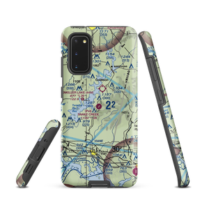 Snake Creek Wilderness Airport (OK06) VFR Sectional Samsung Phone Case