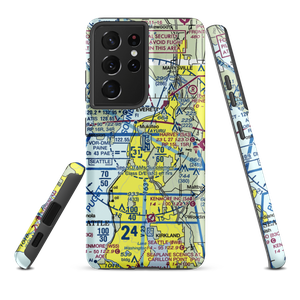 Snohomish County (Paine Field) Airport (PAE) VFR Sectional Samsung Phone Case