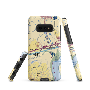 Snowshoe Lake Airport and Seaplane Base (5AK4) VFR Sectional Samsung Phone Case