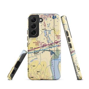 Snowshoe Lake Airport and Seaplane Base (5AK4) VFR Sectional Samsung Phone Case