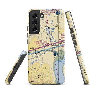 Snowshoe Lake Airport and Seaplane Base (5AK4) VFR Sectional Samsung Phone Case