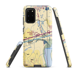 Snowshoe Lake Airport and Seaplane Base (5AK4) VFR Sectional Samsung Phone Case