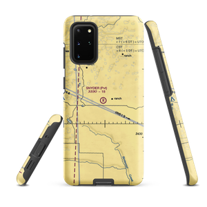 Snyder Ranch Airport (5NE4) VFR Sectional Samsung Phone Case