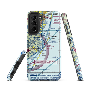 Soaring Sun Seaplane Base (21JY) VFR Sectional Samsung Phone Case