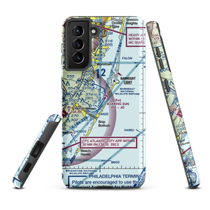 Soaring Sun Seaplane Base (21JY) VFR Sectional Samsung Phone Case