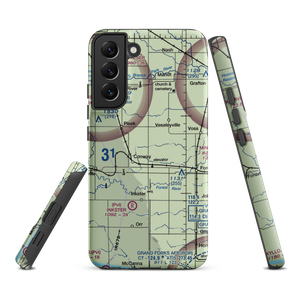 Sobolik Airport (98ND) VFR Sectional Samsung Phone Case