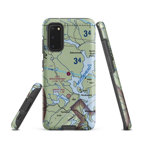 Socatean Bay Airport (13ME) VFR Sectional Samsung Phone Case