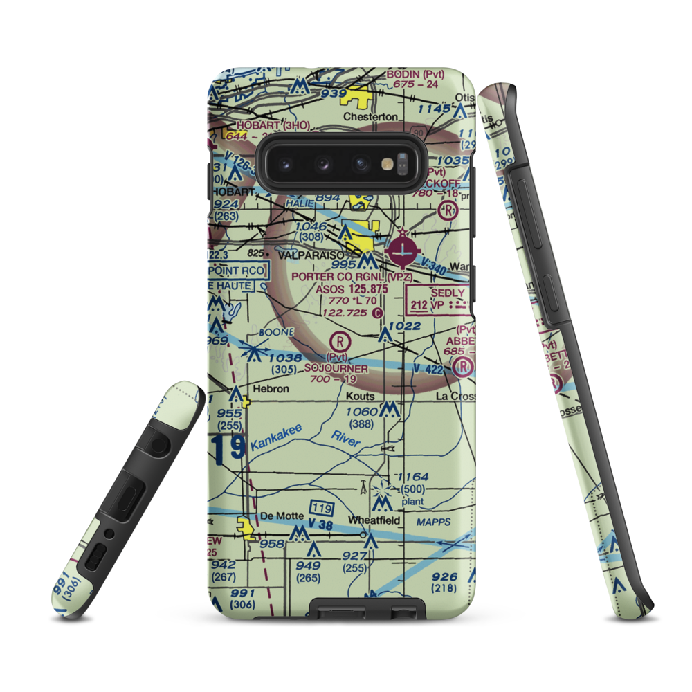 Sojourner Field (IN04) VFR Sectional Samsung Phone Case Samsung Galaxy S10 Plus model shown