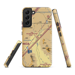 Soldier Meadow Nr 1 Airport (NV06) VFR Sectional Samsung Phone Case