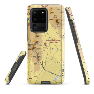 Soldier Meadow Nr 2 Airport (NV05) VFR Sectional Samsung Phone Case