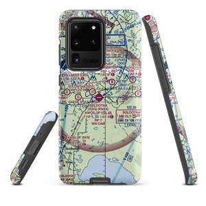 Soldotna Airport (SXQ) VFR Sectional Samsung Phone Case