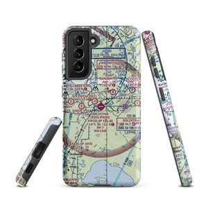 Soldotna Airport (SXQ) VFR Sectional Samsung Phone Case