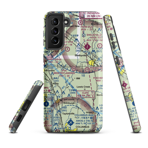 Solenberg Airport (II97) VFR Sectional Samsung Phone Case