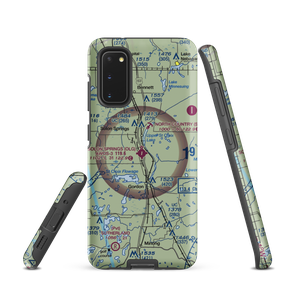 Solon Springs Municipal Airport (OLG) VFR Sectional Samsung Phone Case