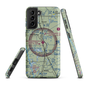 Solon Springs Municipal Airport (OLG) VFR Sectional Samsung Phone Case