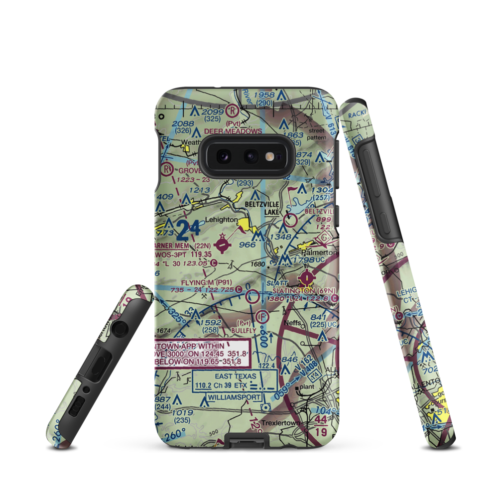 Solt Field (9PA5) VFR Sectional Samsung Phone Case Samsung Galaxy S10 Plus model shown