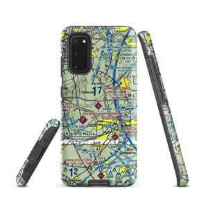 Somerset Airport (SMQ) VFR Sectional Samsung Phone Case