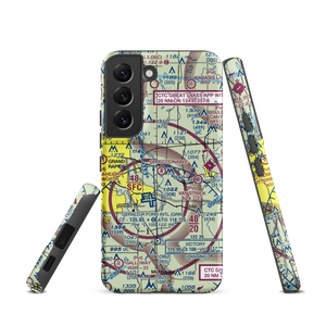 Somerville Airport (2MI5) VFR Sectional Samsung Phone Case