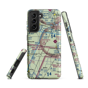 Sommers Airport (II79) VFR Sectional Samsung Phone Case