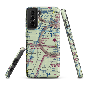 Sommers Airport (II79) VFR Sectional Samsung Phone Case