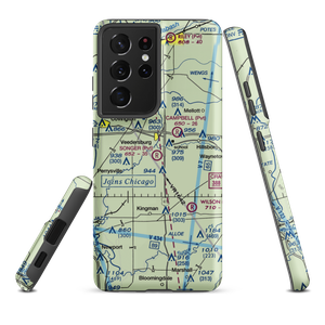 Songer Airport (IN55) VFR Sectional Samsung Phone Case