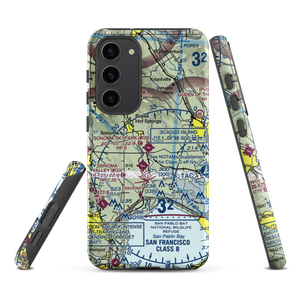 Sonoma Skypark Airport (0Q9) VFR Sectional Samsung Phone Case