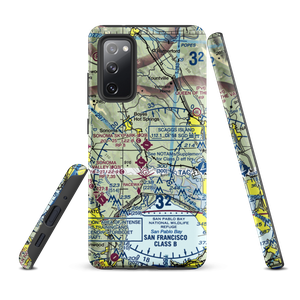 Sonoma Skypark Airport (0Q9) VFR Sectional Samsung Phone Case