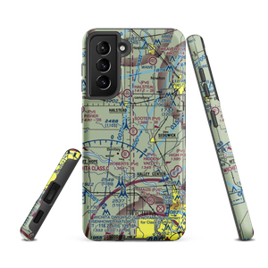 Sooter Airport (12KS) VFR Sectional Samsung Phone Case