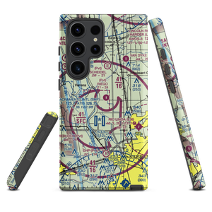 Sopwith Farm Airport (27CL) VFR Sectional Samsung Phone Case