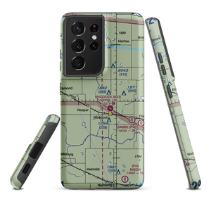 Sorlie Airport (0NA5) VFR Sectional Samsung Phone Case