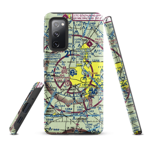 South Bend Regional Airport (SBN) VFR Sectional Samsung Phone Case