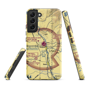 South Big Horn County Airport (GEY) VFR Sectional Samsung Phone Case