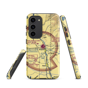 South Big Horn County Airport (GEY) VFR Sectional Samsung Phone Case