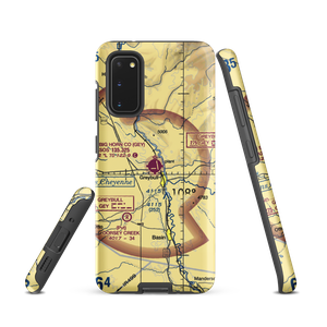South Big Horn County Airport (GEY) VFR Sectional Samsung Phone Case
