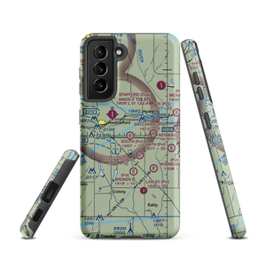 South Farm Airport (32OK) VFR Sectional Samsung Phone Case