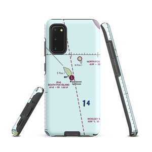 South Fox Island Airport (3MI2) VFR Sectional Samsung Phone Case