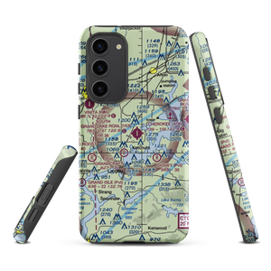 South Grand Lake Regional Airport (1K8) VFR Sectional Samsung Phone Case