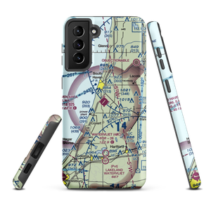 South Haven Area Regional Airport (LWA) VFR Sectional Samsung Phone Case