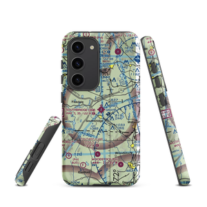 Southbridge Municipal Airport (3B0) VFR Sectional Samsung Phone Case