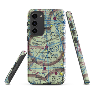 Southbridge Municipal Airport (3B0) VFR Sectional Samsung Phone Case