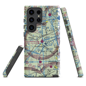 Southbridge Municipal Airport (3B0) VFR Sectional Samsung Phone Case