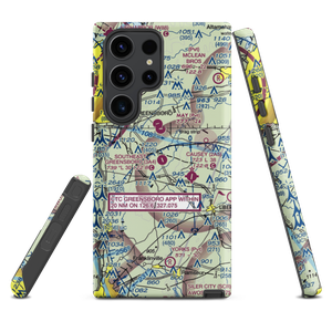 Southeast Greensboro Airport (3A4) VFR Sectional Samsung Phone Case