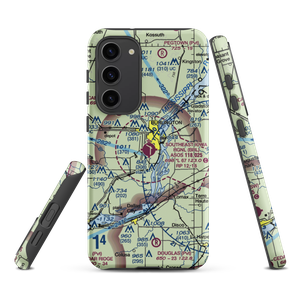 Southeast Iowa Regional Airport (BRL) VFR Sectional Samsung Phone Case