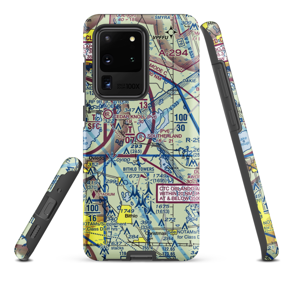 Southerland Strip (FD92) VFR Sectional Samsung Phone Case Samsung Galaxy S20 Ultra model shown