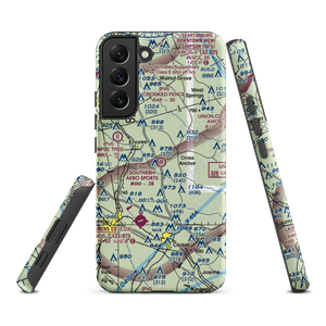 Southern Aero Sports Airport (16SC) VFR Sectional Samsung Phone Case