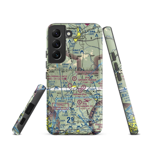 Southern Skies Airstrip (NR04) VFR Sectional Samsung Phone Case