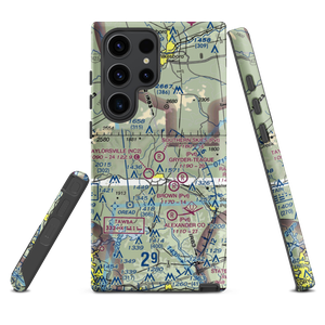 Southern Skies Airstrip (NR04) VFR Sectional Samsung Phone Case