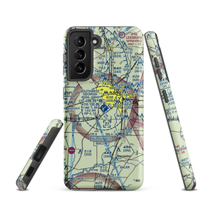 Southwest Georgia Regional Airport (ABY) VFR Sectional Samsung Phone Case