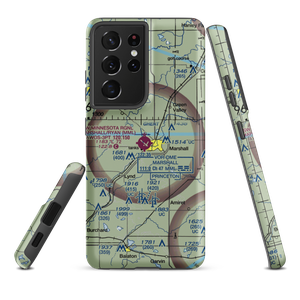 Southwest Minnesota Regional Airport - Marshall/Ryan Field (MML) VFR Sectional Samsung Phone Case